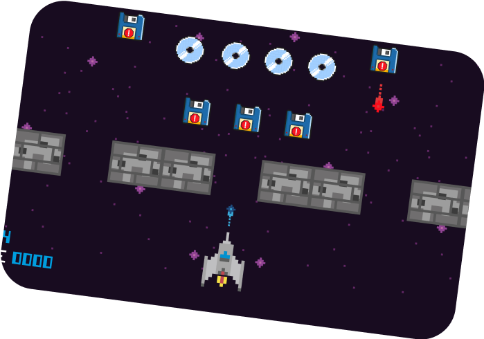 Waste Invaders game